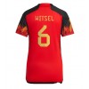 Damen Fußballbekleidung Belgien Axel Witsel #6 Heimtrikot WM 2022 Kurzarm